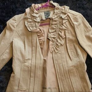 Due Per Due Small Grey Jacket Size S